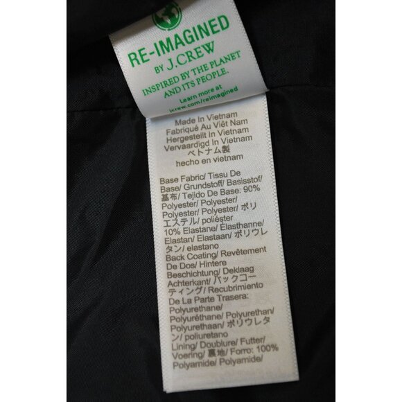 J. Crew Gray and Green Zip Front Water Resistant Performance Jacket - Picture 14 of 16